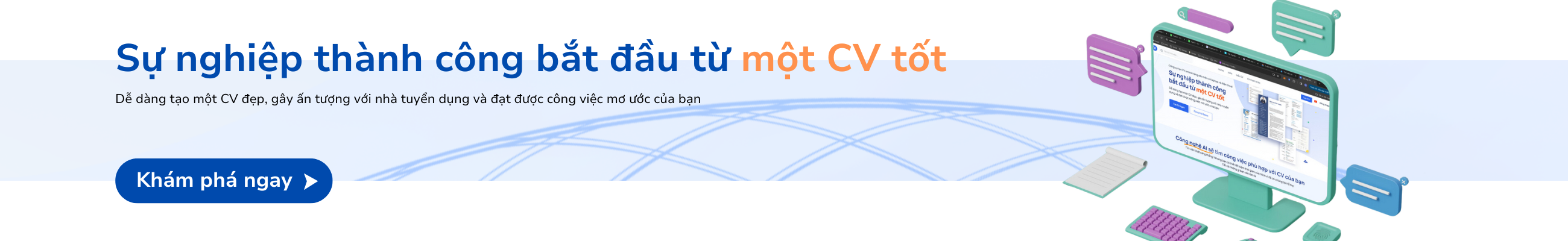 Khám phá tạo CV